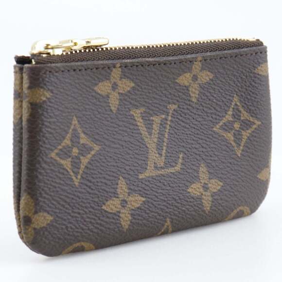 LOUIS VUITTON Brown Monogram Canvas Pochette Mini Bag - Picture 3 of 13